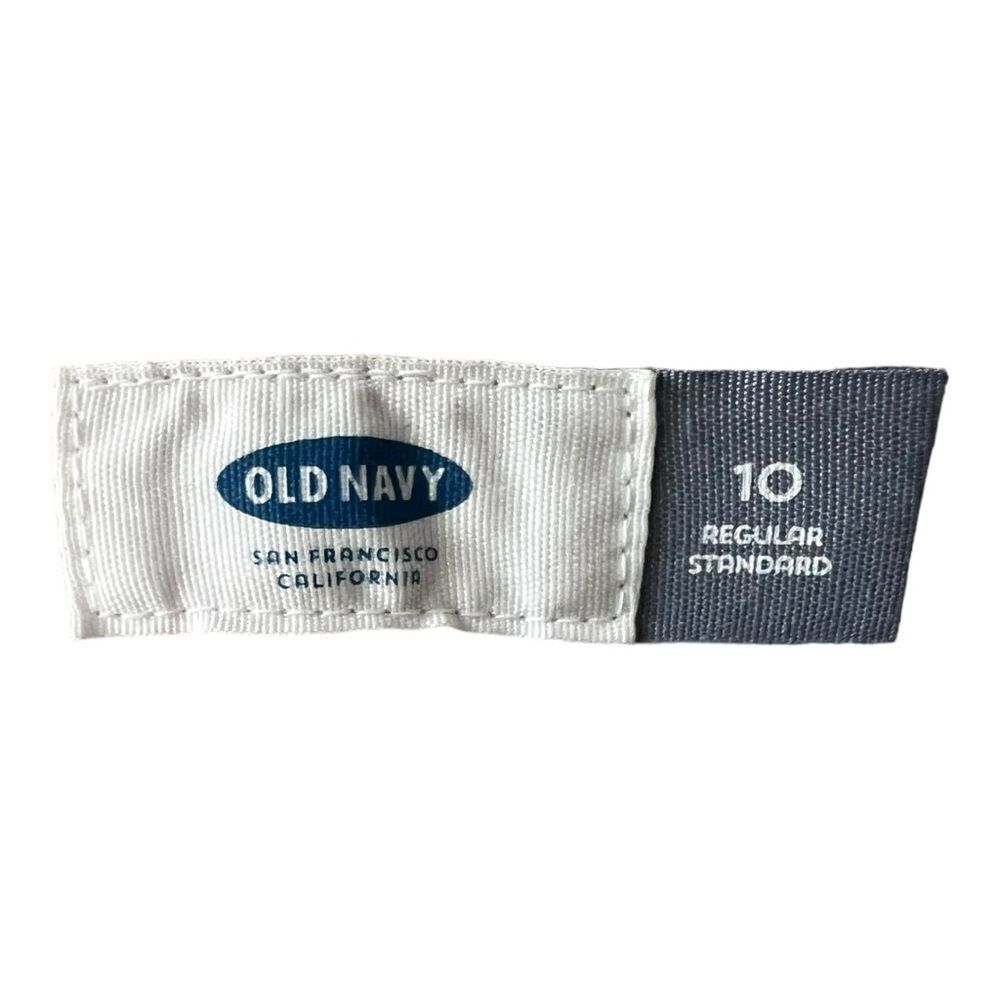 Women's Old Navy Short Solid Beige Regular Standa… - image 3